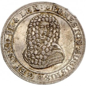 Аверс монеты Брауншвейг-Люнебург, 1 талер, 1682