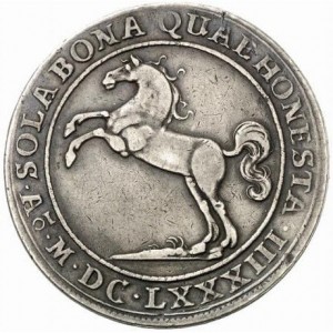 Реверс монеты Брауншвейг-Люнебург, 1 талер, 1683-1687
