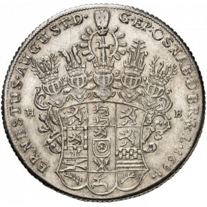 Аверс монеты Брауншвейг-Люнебург, 1 талер, 1691