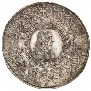 Аверс монеты Брауншвейг-Люнебург, 1¼ талера, 1661-1662