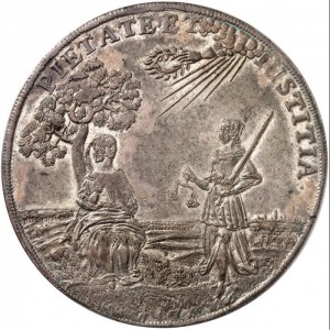 Реверс монеты Брауншвейг-Люнебург, 1¼ талера, 1664