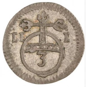 Реверс монеты Брауншвейг-Люнебург, 3 пфеннига, 1690-1703