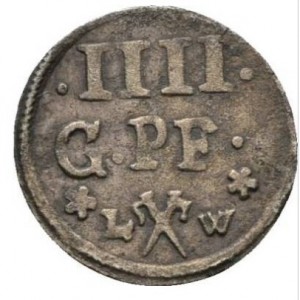 Реверс монеты Брауншвейг-Люнебург, 4 пфеннига, 1648