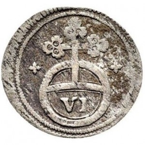 Реверс монеты Брауншвейг-Люнебург, 6 пфеннигов, 1683-1685
