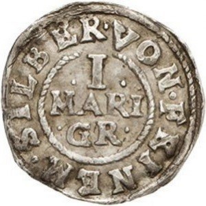 Реверс монеты Брауншвейг-Люнебург, 1 мариенгрош, 1652-1657