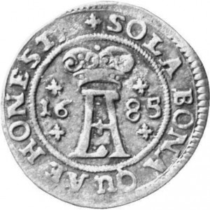 Аверс монеты Брауншвейг-Люнебург, 1 мариенгрош, 1683-1691