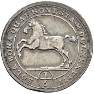 Аверс монеты Брауншвейг-Люнебург, 6 мариенгрошей, 1688-1692