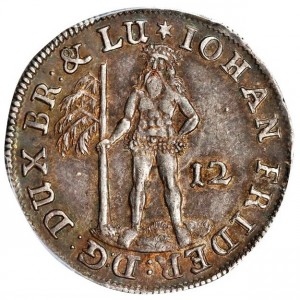 Аверс монеты Брауншвейг-Люнебург, 12 мариенгрошей, 1669-1679