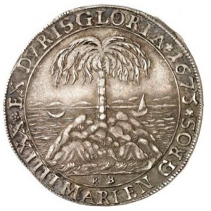 Реверс монеты Брауншвейг-Люнебург, 24 мариенгроша, 1675