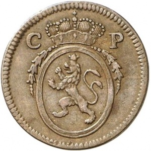 Аверс монеты Курпфальц, ¼ крейцера, 1773-1795