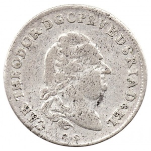 Аверс монеты Курпфальц, 20 крейцеров, 1779-1793