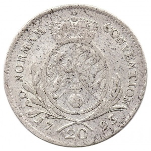 Реверс монеты Курпфальц, 20 крейцеров, 1779-1793