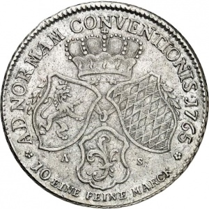 Реверс монеты Курпфальц, 1 талер, 1765