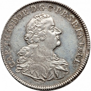 Аверс монеты Курпфальц, 1 талер, 1766