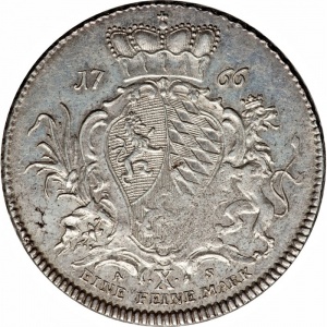 Реверс монеты Курпфальц, 1 талер, 1766