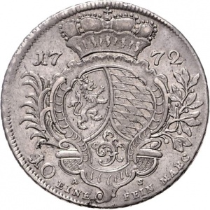 Реверс монеты Курпфальц, 1 талер, 1771-1773
