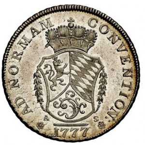 Реверс монеты Курпфальц, 1 талер, 1773-1777