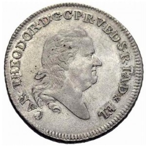 Аверс монеты Курпфальц, 1 талер, 1778-1795