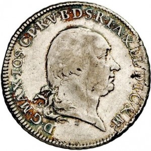 Аверс монеты Курпфальц, 1 талер, 1802