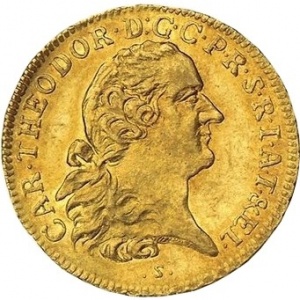 Аверс монеты Курпфальц, 1 дукат, 1767-1768