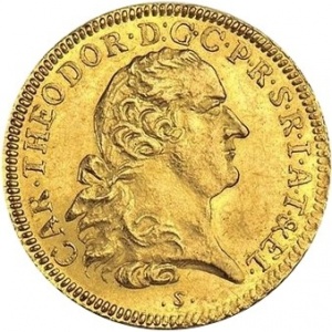Аверс монеты Курпфальц, 1 дукат, 1769