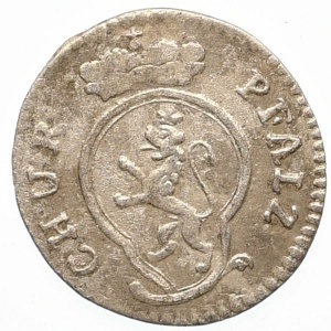 Аверс монеты Курпфальц, 1 крейцер, 1749-1750