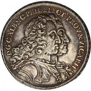 Аверс монеты Курпфальц, 1 талер, 1740