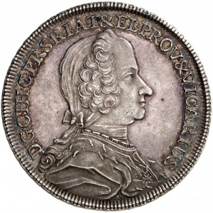 Аверс монеты Курпфальц, 1 талер, 1745