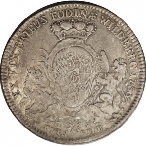 Реверс монеты Курпфальц, 1 талер, 1753