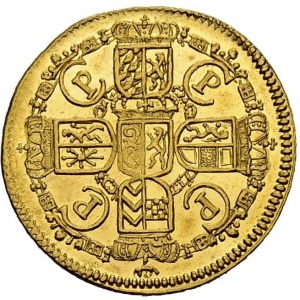 Реверс монеты Курпфальц, 1 дукат, 1721-1726