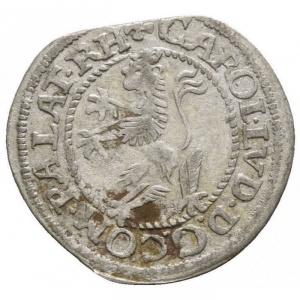 Аверс монеты Курпфальц, 2 крейцера, 1657-1658