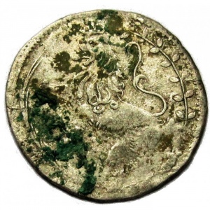 Реверс монеты Курпфальц, 1 альбус, 1681