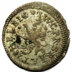 Аверс монеты Курпфальц, 1 альбус, 1691