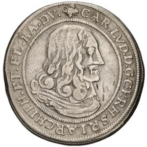 Аверс монеты Курпфальц, 60 крейцеров, 1660-1661