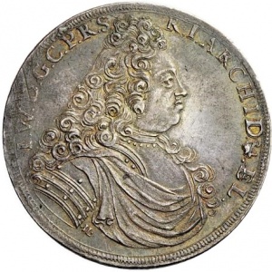 Аверс монеты Курпфальц, 1 талер, 1708