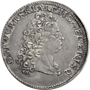 Аверс монеты Курпфальц, 1 талер, 1711