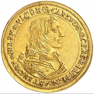 Аверс монеты Курпфальц, 1 дукат, 1657