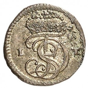 Аверс монеты Саксен-Альтенбург, 1 пфенниг, 1712-1722