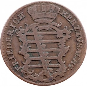 Аверс монеты Саксен-Альтенбург, 3 пфеннига, 1761