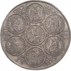 Аверс монеты Саксен-Альтенбург, 1 талер, 1688-1691