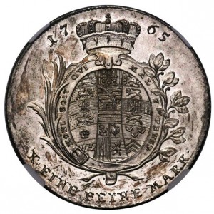 Реверс монеты Саксен-Альтенбург, 1 талер, 1765-1768