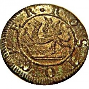 Аверс монеты Город Росток, 1 пфенниг, 1753-1757