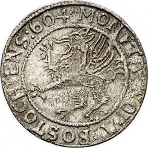 Аверс монеты Город Росток, 2 шиллинга, 1604