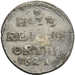 Реверс монеты Город Росток, ⅛ талера, 1622