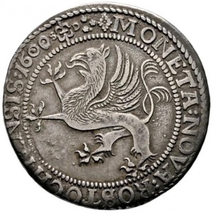Аверс монеты Город Росток, ½ талера, 1600-1610