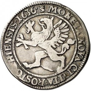 Аверс монеты Город Росток, ½ талера, 1634-1636