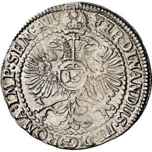 Реверс монеты Город Росток, ½ талера, 1637