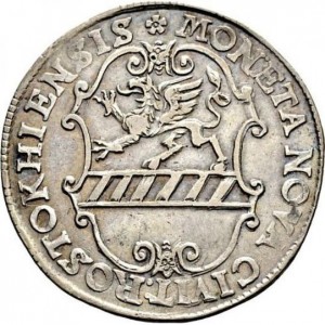 Аверс монеты Город Росток, ⅔ талера, 1676-1679
