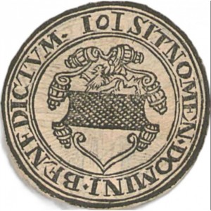 Реверс монеты Город Росток, 1 талер, 1563