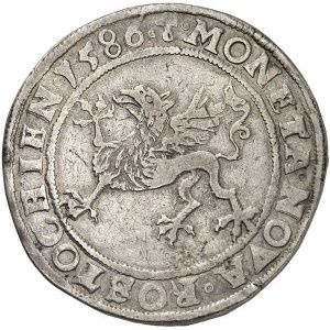 Аверс монеты Город Росток, 1 талер, 1586-1588